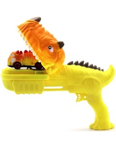 Игровой набор Скоростные динозавры с 1 фрикционной машинкой и пусковым устройством Speedy dinos