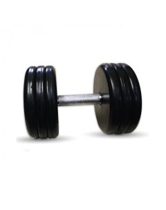 Гантель классик с вращающейся ручкой 26 кг Mb barbell