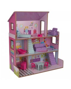 Кукольный домик Лолли с мебелью 10 предметов Kidkraft