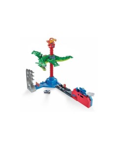 Hot Wheels Сити игровой набор Воздушная атака дракона робота Mattel
