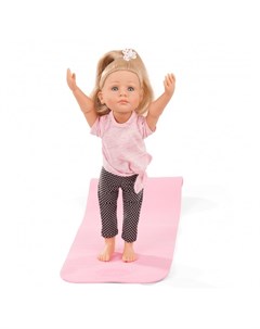 Кукла Лотта идет на йогу блондинка 36 см Gotz