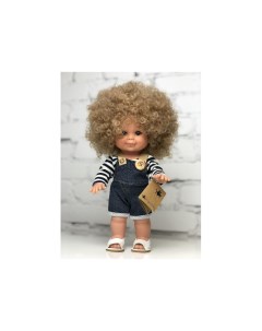 Кукла Бетти в комбинезоне с кудрявыми волосами 30 см Lamagik s.l.