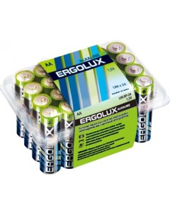 Батарейка Alkaline BP 24 AA LR6 1 5В Ergolux