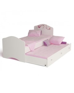 Подростковая кровать Фея с рисунком без страз без ящика 190x90 см Abc-king