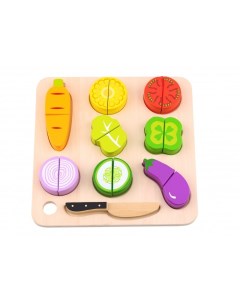 Деревянная игрушка Игровой набор Овощи Tooky toy