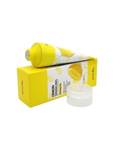 Пилинг гель для лица с экстрактом лимона Lemon Sparkling Peeling gel 120 мл Secret key
