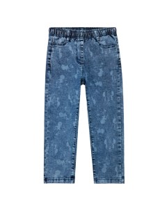 Брюки текстильные джинсовые для девочек 12242064 Playtoday