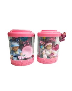 Кукла Micro Baby Пупс с аксессуарами в банке 15 см Junfa