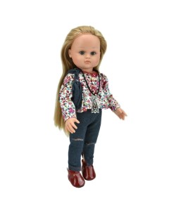 Кукла Нэни блондинка в джинсах 33 см Lamagik s.l.