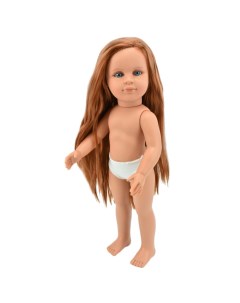 Кукла Нина рыжие волосы без одежды 42 см Lamagik s.l.