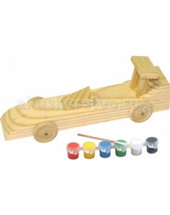 Набор для творчества Гоночная машина Мир деревянных игрушек
