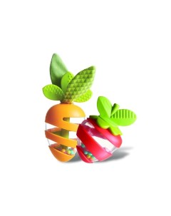Погремушка Развивающая игрушка Морковка и Клубничка 574 Tiny love