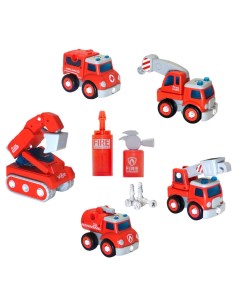 Игровой набор пожарная техника 5 в 1 Hk industries