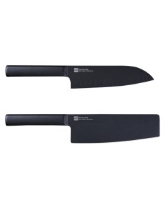 Набор ножей 5Cr15MoV Stainless Steel Knives 2in1 Huohou
