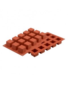 Форма для приготовления пирожных Cube 3 5х3 5 см Silikomart