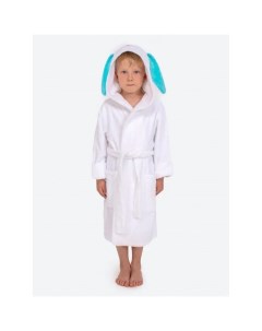 Детский махровый банный халат с вышивкой Зайка Babybunny