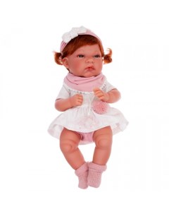 Кукла Альберта в розовом 33 см Munecas antonio juan
