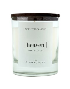Свеча ароматическая The Olphactory Heaven Black Белый лотос Ambientair