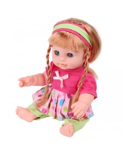 Кукла Пупсик с длинными волосами озвучен 30 см 72294 Lisa jane