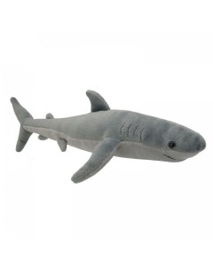 Мягкая игрушка Большая белая акула 25 см All about nature