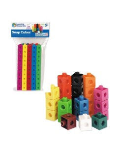 Конструктор Игровой набор Соединяющиеся кубики 100 элементов Learning resources