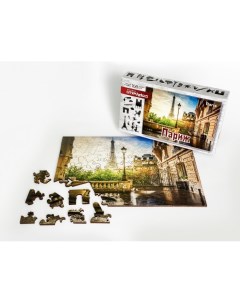 Деревянный пазл Citypuzzles Париж Нескучные игры
