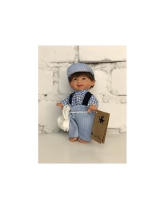 Кукла Джестито мальчик смеется в голубом 18 см Lamagik s.l.