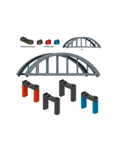 Конструктор Набор строительных блоков надземного железнодорожного моста Marklin