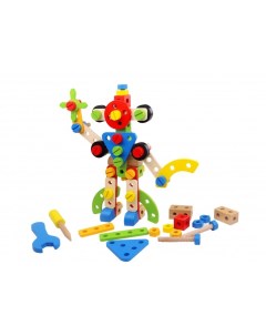 Деревянная игрушка Конструктор Робот TKF013 Tooky toy