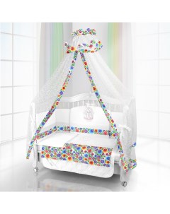 Комплект в кроватку Unico Bambola 125х65 6 предметов Beatrice bambini