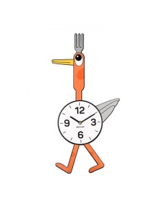 Часы детские настенные Design Zoo Модный страус Kett-up