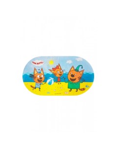 Коврик для ванны Пляжный волейбол Три кота