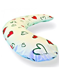 Подушка для беременных сердце 170х30 холоффайбер Биосон