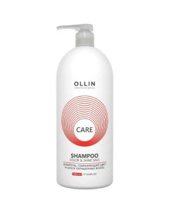 Care Шампунь сохраняющий цвет и блеск окрашенных волос 1000 мл Ollin professional