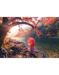 Пазл Восход солнца на реке Кацура Япония 1000 деталей Educa