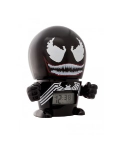 Часы Будильник BulbBotz минифигура Venom Веном 14 см Марвел (marvel)