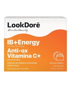 Легкий тонизирующий крем флюид IB Energy Anti Ox Vitamin C Gel Cream 50 мл Lookdore