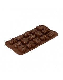 Форма для приготовления конфет Choco Winter силиконовая Silikomart