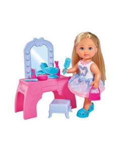 Игровой набор Кукла Еви с туалетным столиком 12 см Simba