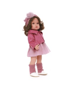 Кукла Дженни в розовом 45 см Munecas antonio juan