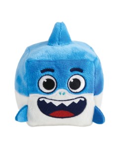 Мягкая игрушка Музыкальный плюшевый куб Папа Акула Baby shark