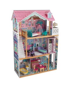 Трехэтажный дом для кукол Барби Аннабель Kidkraft