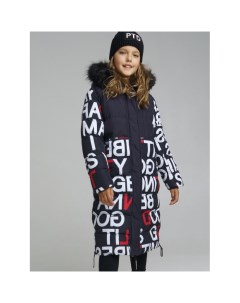 Пальто зимнее текстильное для девочек 32121201 Playtoday