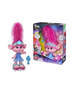 Интерактивная игрушка кукла Розочка Танцующие волосы Trolls