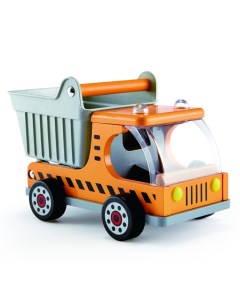 Деревянная игрушка Машинка грузовик Самосвал на стройке Hape