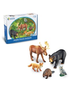 Игровой набор Животные леса 5 элементов Learning resources