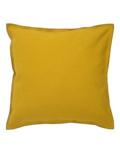 Чехол на подушку из фактурного хлопка с контрастным кантом Essential 45х45 Tkano