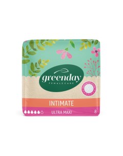 Прокладки женские Ultra Maxi Dry 8 шт 5 упаковки Greenday