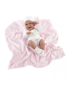 Кукла младенец Ирен в розовом 42 см Munecas antonio juan