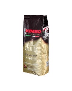 Кофе Gold 100 Arabica зерновой 1 кг Kimbo